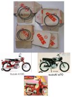 แหวนลูกสูบ Suzuki A70,A100,Rc100