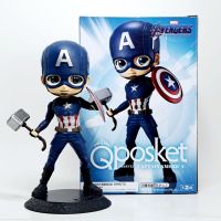 ฟิกเกอร์ กัปตันอเมริกา Q POSTKET : MARVEL-CAPTAIN AMERICA ลิขสิทธิ์แท้จากญี่ปุ่น