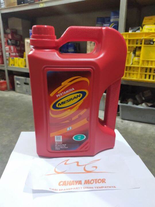 OLI MESRAN B40 4 LITER DIESEL | Lazada Indonesia