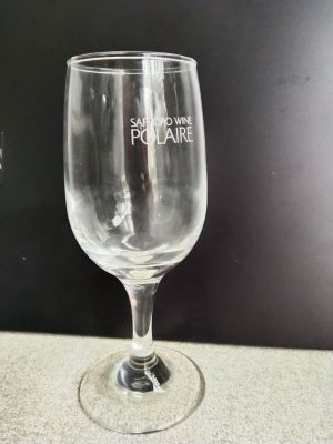 แก้ว ไวน์ ทรงเรียว SAPPORO wine  POLARIAE จากญี่ปุ่น