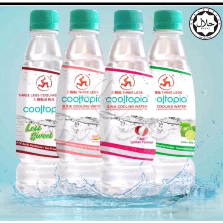 THREE LEGS COOLTOPIA COOLING WATER 320ML Lazada