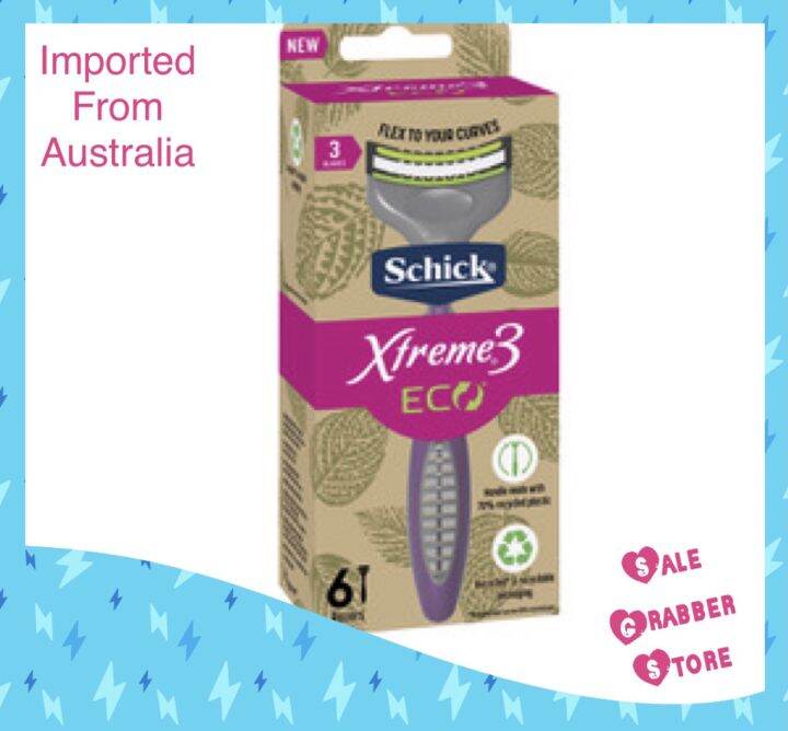 Schick Xtreme 3 Eco Disposable Razors 6pc | Lazada PH