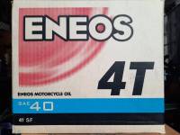 น้ำมันเครื่องรถจักรยานยนต์ เอเนออส 0.8L 1ลังมี12ขวด ENEOS SF40