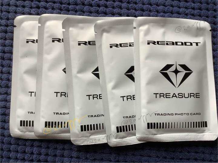 OFFICIAL PHOTOCARD TREASURE TRADING CARD REBOOT Lazada Indonesia