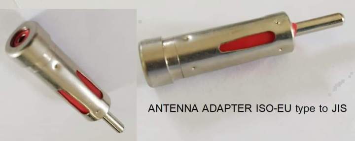 หัว ต่อเสาอากาศ  ISO-EU antenna adapter สำหรับรถ ยุโรปเปลี่ยนเครื่องเล่นแบบ ทั่วไป