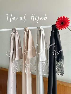 Floral Premium Hijab