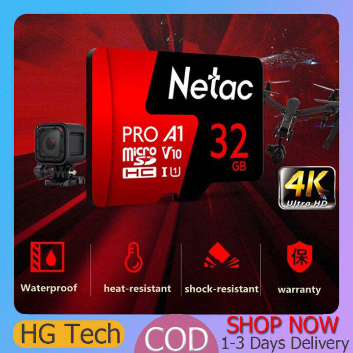 【HG Tech】32/64GB/128GB TF Card UHS1 Class10 High Speed Memory Card