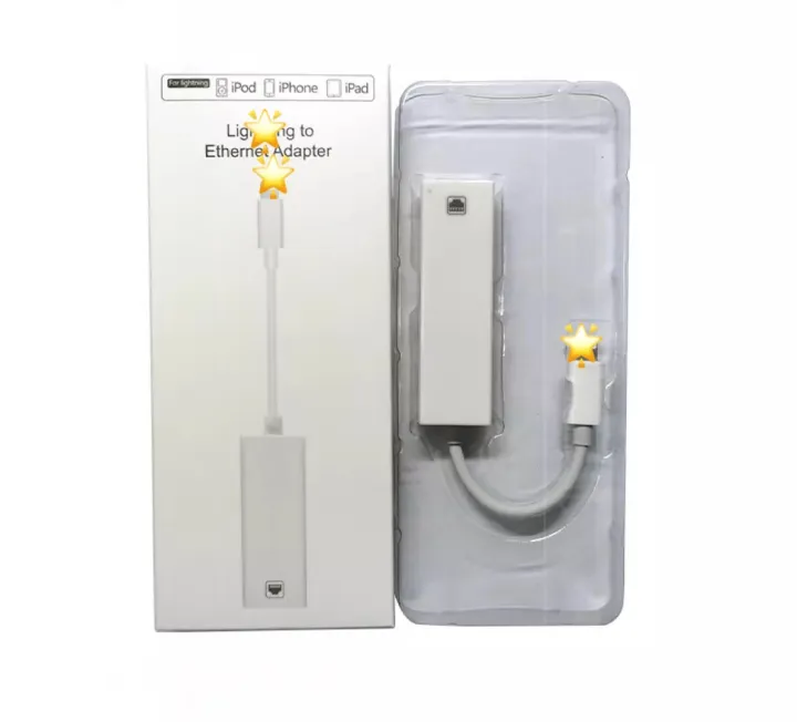 Mail mobile phone network cable conversion connector iPhone card adapter lightning to