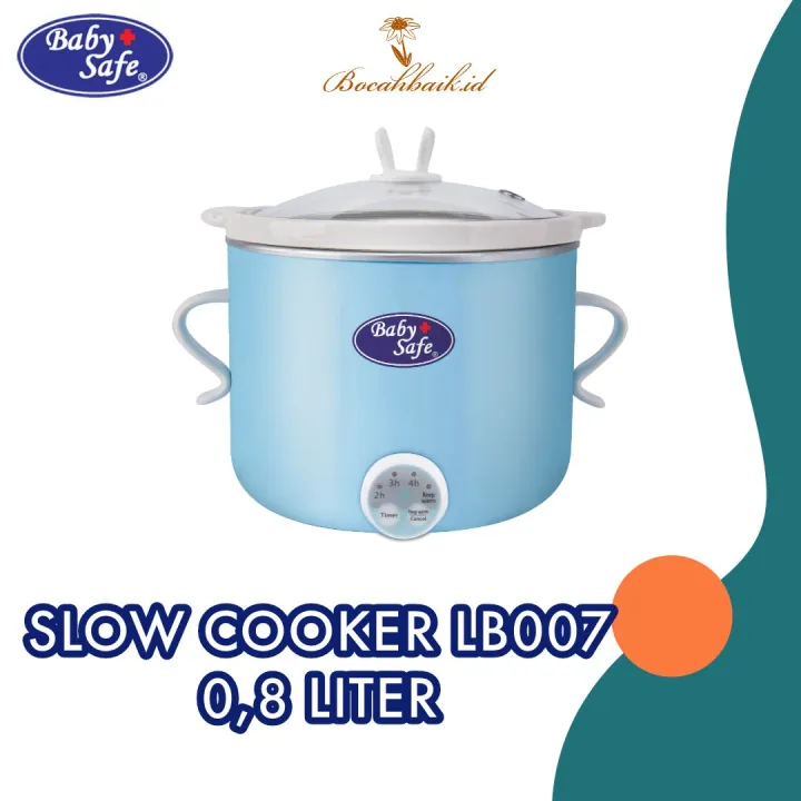 Slow Cooker Baby Safe Lb007 Alat Mpasi Bayi Slow Cookee Digital dengan