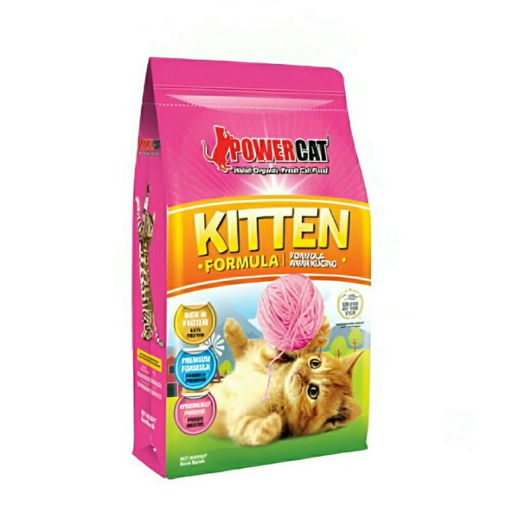 POWERCAT KITTEN FORMULA 1kg REPACKED (Dry Food) Lazada PH