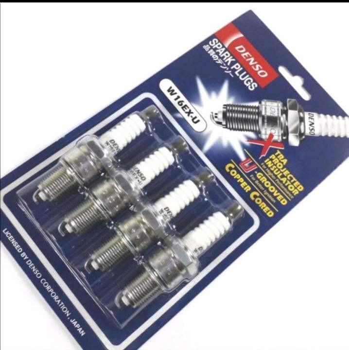 DENSO W20EXU/ W16EXU(4pc) Spark Plug Lazada PH