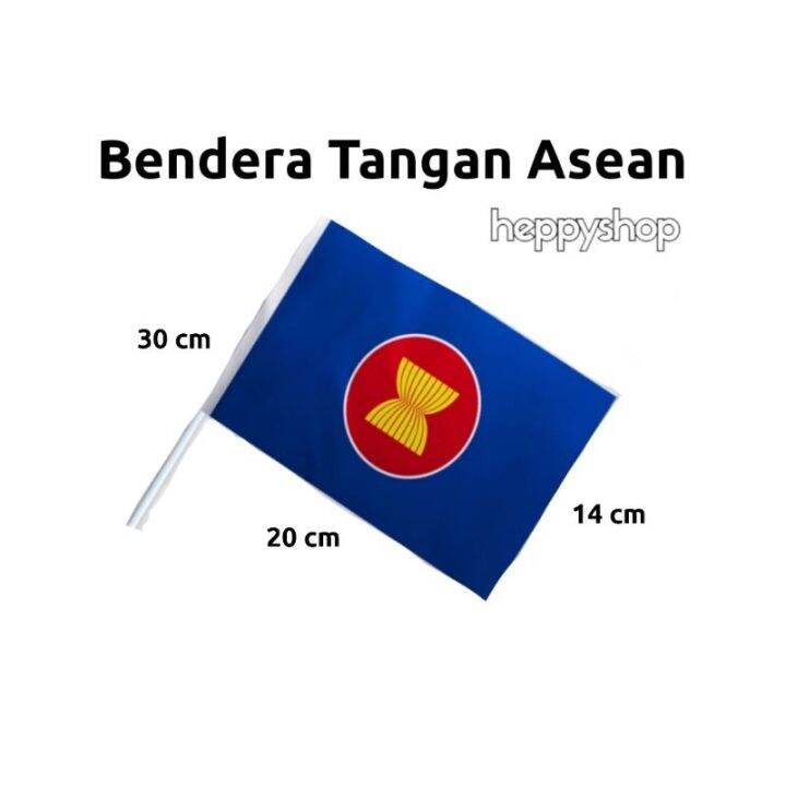 Bendera Tangan Stik Pawai Negara ASEAN | Lazada Indonesia