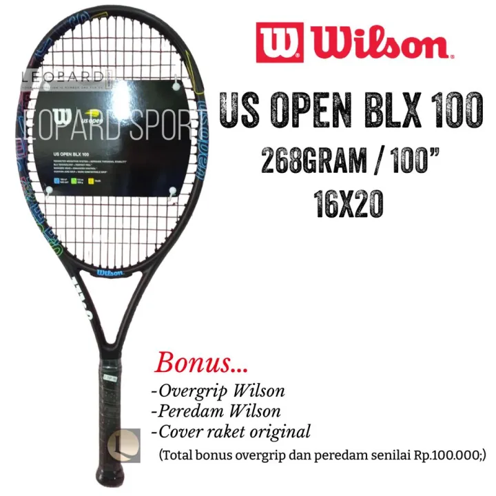 wilson us open blx 100 tennis racquet