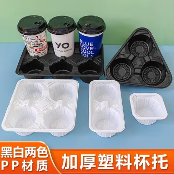 Corrugated Paper Single Cup Holder Double Cup Holder Four Cup Holder Coffee  Milk Tea Beverage to Go Packing Fixed Paper Cup Holder - China Coffee Cup  Holder, Paper Coffee Cup Holder