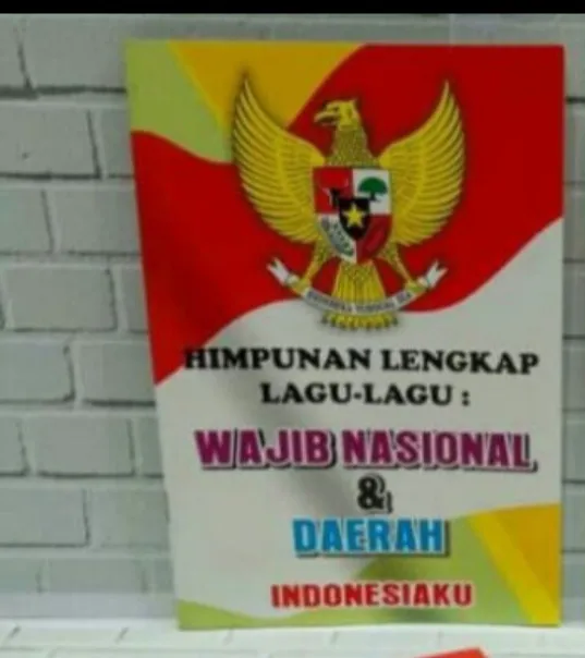 Buku Lagu Lagu Wajib Nasional Dan Daerah Indonesiaku, Himpunan Lengkap ...