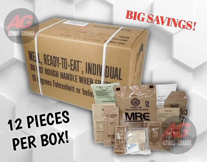 MRE Meal Ready To Eat 1 Box | Lazada PH