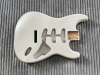 Nitro Satin Vintage White SSS Alder Body For Strat