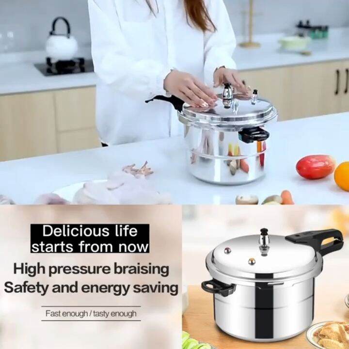 ETD Pressure Cookers 3L, 4L, 5L, 7L 9L Stainless Steel Pressure Cooker