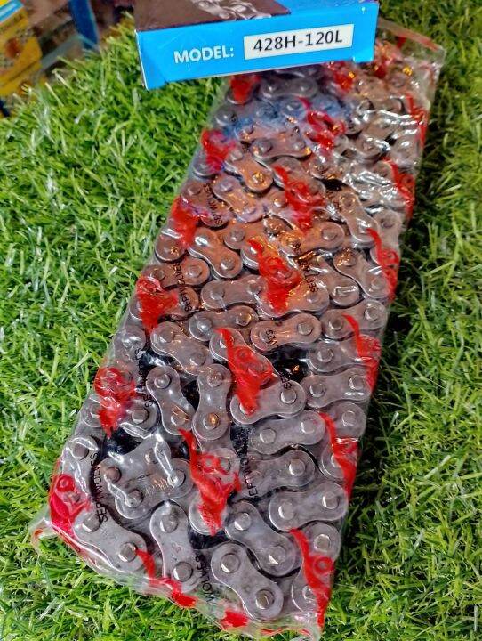 RK Racing Chain 428H-128 (428 Series) 128-Links Standard Non O-Ring Chain With Connecting Link - Foto 9