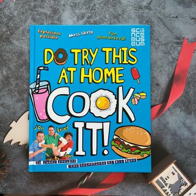 หนังสือสอนทำเบเกอรี่และอาหาร DO IT TRY THIS AT HOME  🍰🍒 COOK IT! 🍓🍰  #cookbook #cakes #homemade