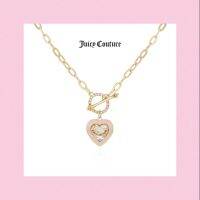 GLOSSGURL.BKK | พร้อมส่ง JUICY COUTURE — HEART PENDANT CHARM NECKLACE