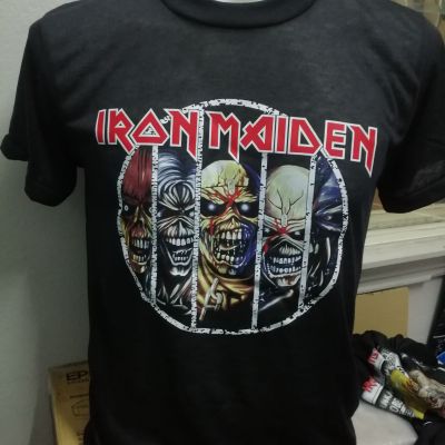 เสื้อวง​Iron​Maiden​ผ้า​บาง​50