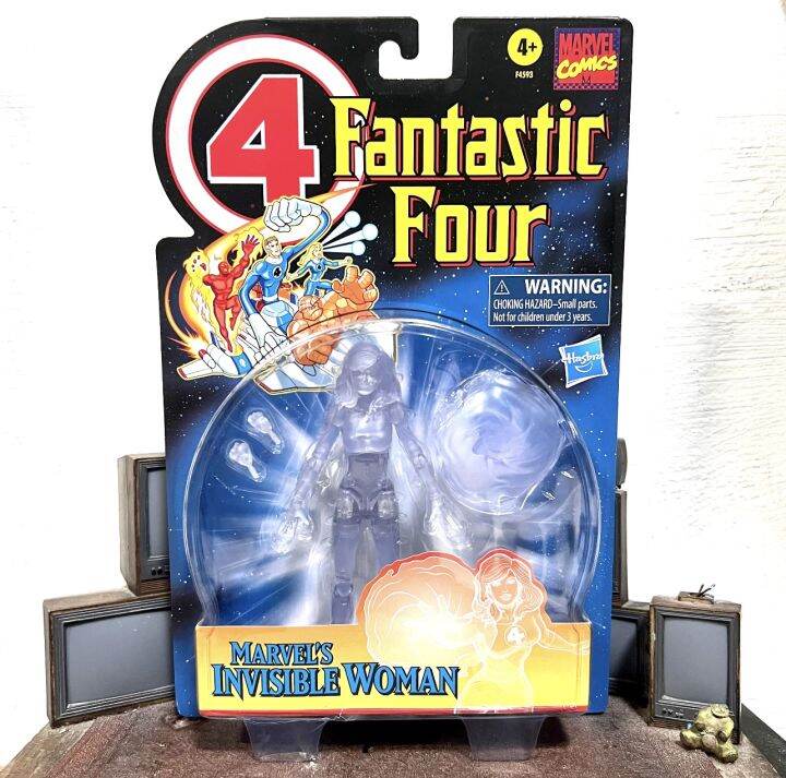 Marvel Legends Donna Invisibile Action Figure 15 Cm – Fantastic Four Con HERBIE – Hasbro