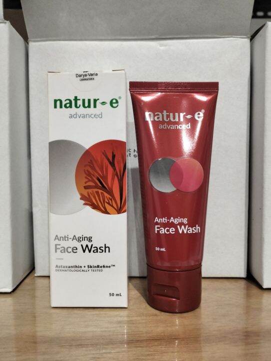 Natur e advanced anti aging face wash 50ml Lazada Indonesia