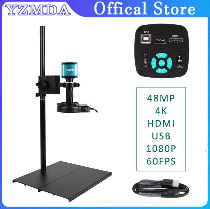 13 38 48mp 4k 2k Industrial Camera Hdmi Usb Microscope For Soldering 13 38 48mp 4k 2k Industrial Camera Hdmi Usb Microscope For Soldering