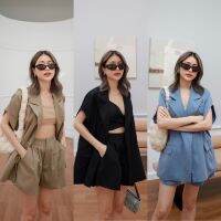 ??LADY BLAZER SET??(530฿ฟรีส่ง) ชุดเซทสูทแขนเต่อ รุ่นใหม่ ใส่แล้วดูลุคสับสุดๆค่า glam