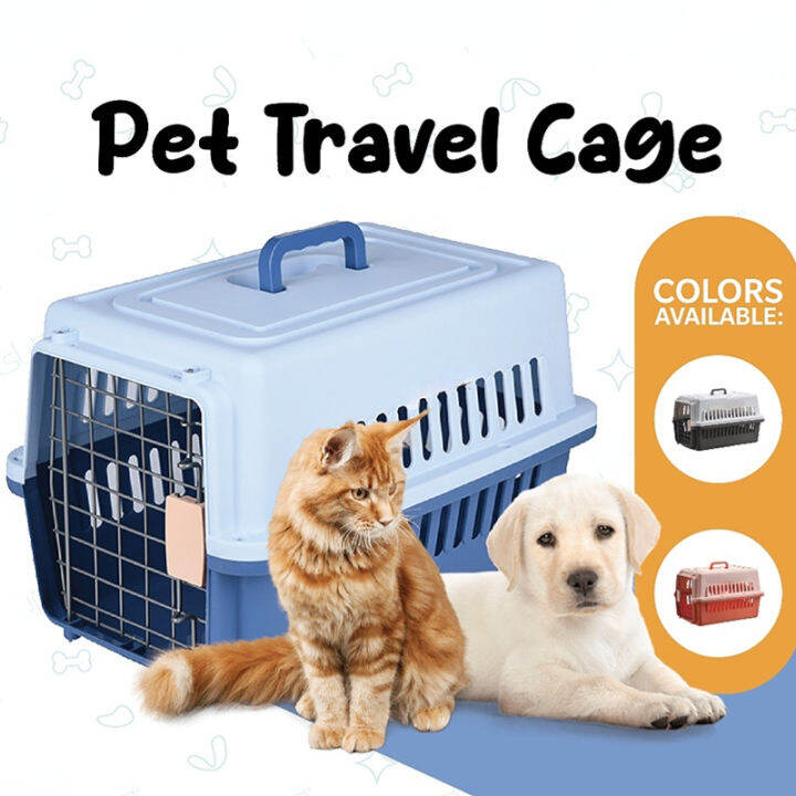 Pet Carrier Travel Cage Dog Cage Carrier Large Cat Cage Airline