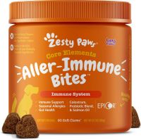 อาหารเสริมสุนัข Zesty Paws สูตร Aller-Immune Bites รสแกะ ขนาด 90 เม็ด