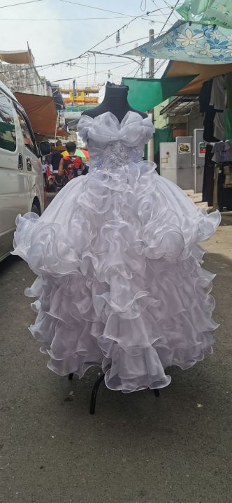 off shoulder gown for kids | Lazada PH