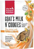 ขนมสุนัข The Honest Kitchen Goat’s Milk N’ Cookies รส Pumpkin &amp; Cinnamon ขนาด 227 g