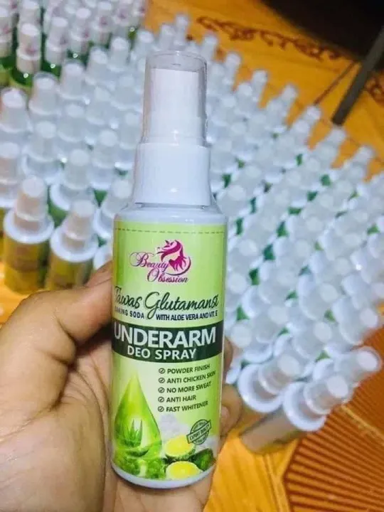 TAWAS GLUTAMANSI DEO SPRAY BY BEAUTY OBSESSION powder dry spray. No ...