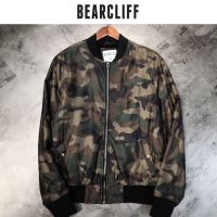 แจ็คเก็ตลายพราง เสื้อกันหนาว ?Bearcliff ?ลายพรางทหาร ทรงบอมเบอร์  JK525