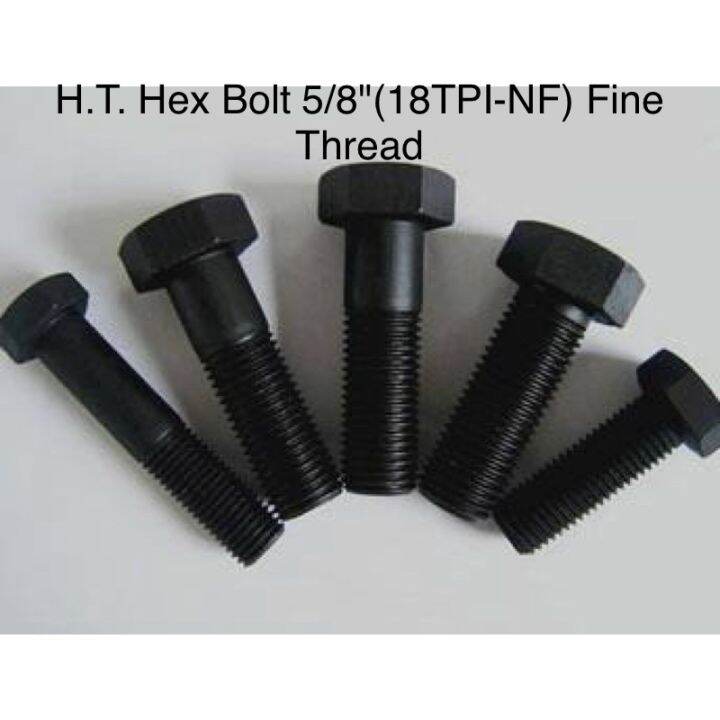 High Tensile Hex Cap Boltnutlwfwsold Separately 5818tpi Nf