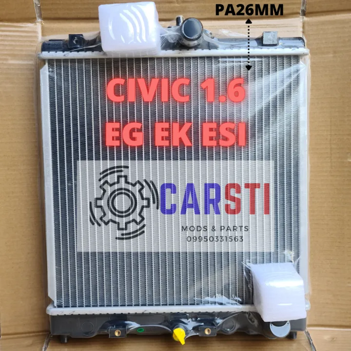 Radiator Civic Honda 1.6 1991-2000 SOHC ESI EG EK( VTI LXI LX) Manual ...