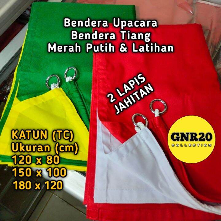 PROMO!!! KATUN TC bendera upacara merah putih bendera tiang pengait ...