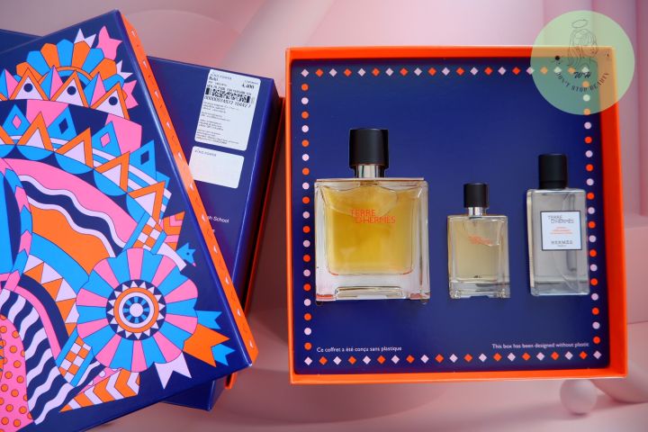 Hermès Terre d’Hermès Parfum 75ml Gift Set ป้ายKing Power