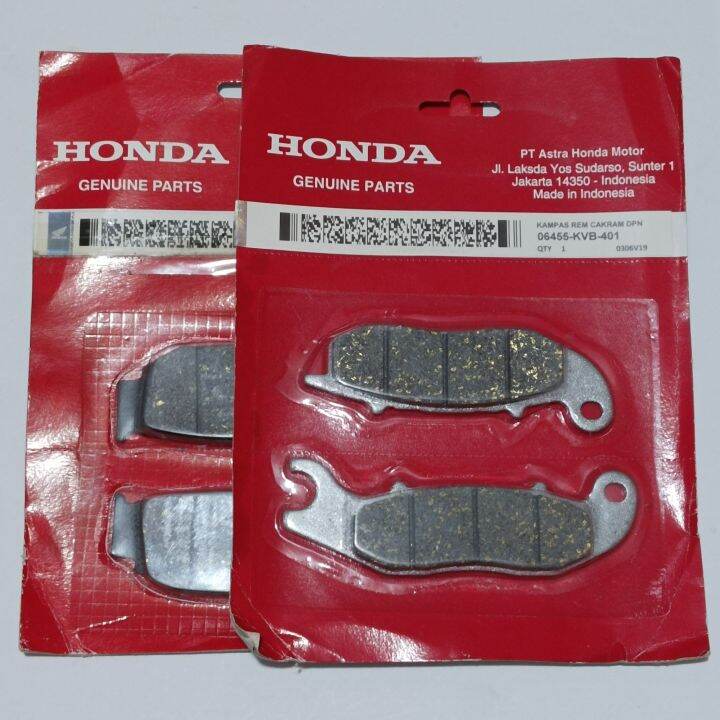 07-09, 12-13 Honda CF150 CF150B Expet Font Bake Pads