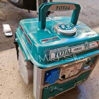 เครื่องปั่นไฟ TOTAL800วัตต์  2จังหวะ 2แรงม้า GASOLINE GENERATOR 800W.