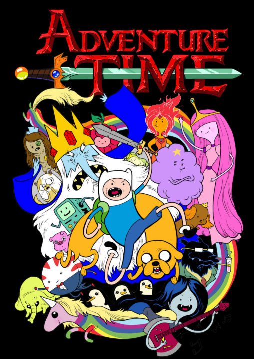 Adeventure Time - Anime Posters A4 size | 115 gsm glossy photo print ...