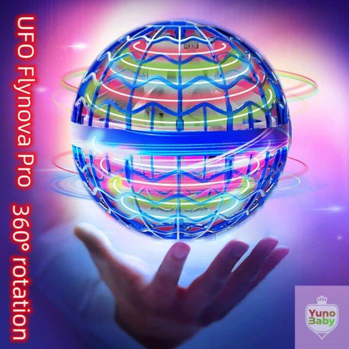 UFO Flynova Pro Flying Ball Spinning Endless Kill Flyign Gyro for Kids ...