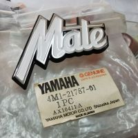 โลโก้ Mate บังลม แท้ใหม่ ญี่ปุ่น Yamaha Y80