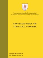 Limit state design for structual concrete