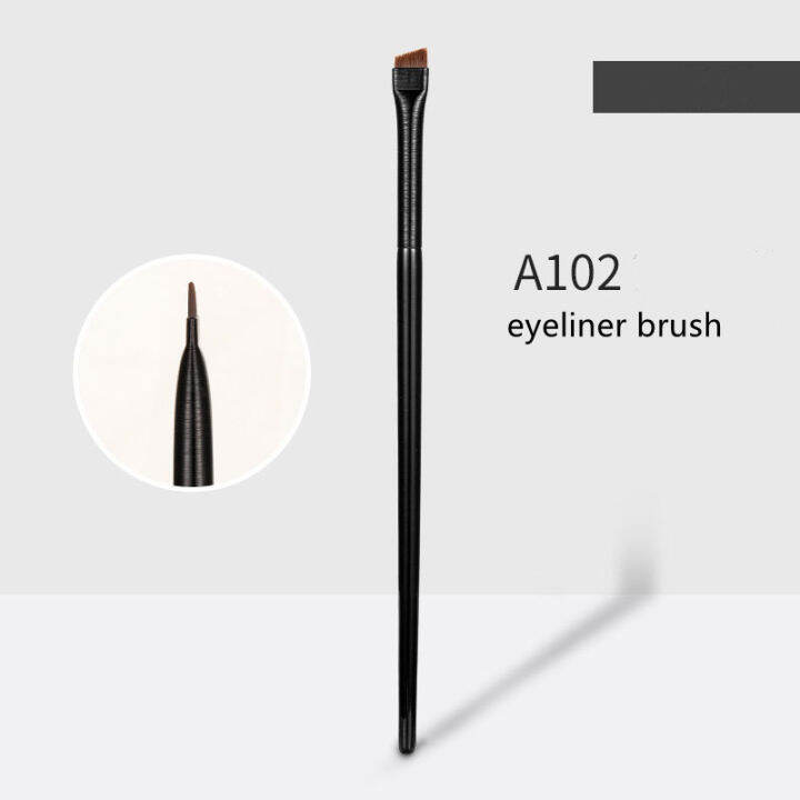 UltraFine Blade Eyeliner Brush Eyebrow Brush Fine Oblique Head Makeup