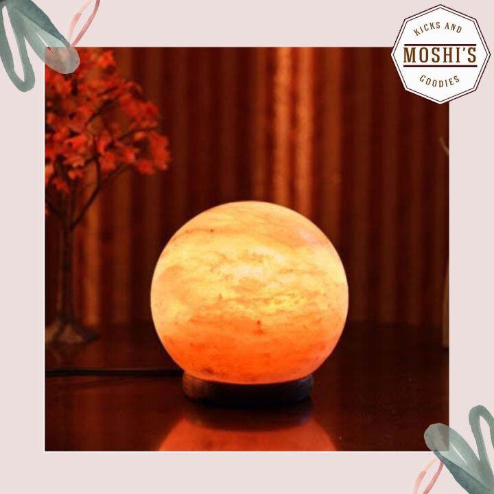 Round Hand Carved USB Himalayan Salt Lamp Color Changing RGB Lazada PH