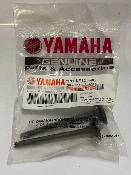yamaha intake valve / exhaust valve mio i125/m3 set Lazada PH