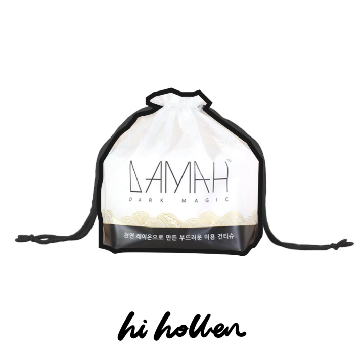 SkinFriendly Wet and Dry! Korean Damah Black Magic Face Cloth